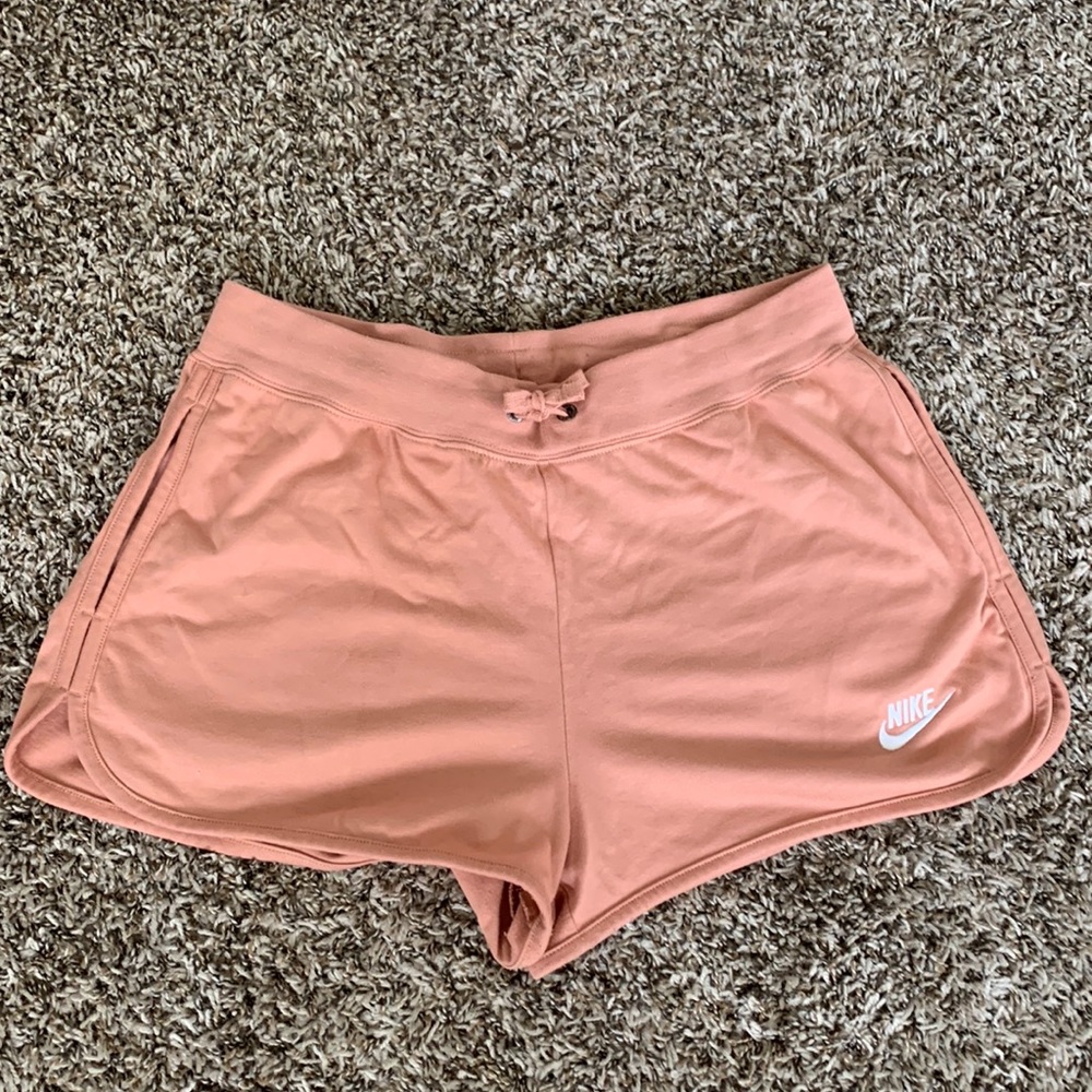 Like New Coral Nike Shorts - Picture 1 of 6